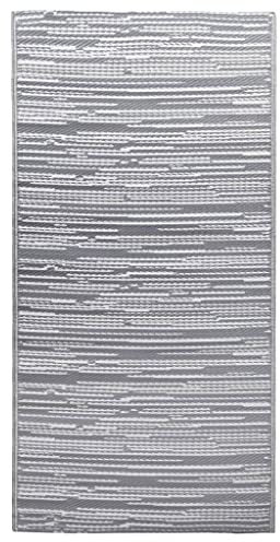 vidaXL Outdoor-Teppich ARAKIL Grau 120x180 cm PP
