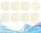 KATELUO 8 Stück Filterschwamm Typ S1 Schaumstoff-Poolfilter, Schwimmbad Filter Schwamm, Typ S1 Filterschwamm Kartuschen Hochelastisch und Wiederverwendbare Schaum Pool Filter für Poolreinigung