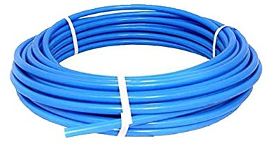 KafTon PVC Sleeving Electrical Wire Cable Earth Green and Yellow Blue Brown Black (4mm, Blue)