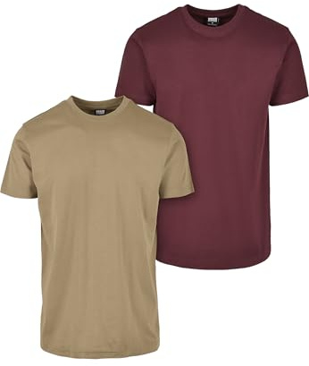 Urban Classics Herren Basic Tee 2-Pack
