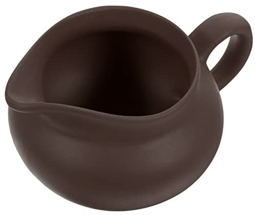 Anneome Retro Swan Kettle Milk Tea Dispenser Ceramic Jug for Restaurant and Home Use