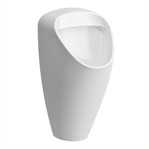 LAUFEN Caprino Plus Absauge-Urinal, L/B/H: 320/350/645 mm, ohne eletrische Steuerung, H8410614000001, Farbe: Weiß mit LCC