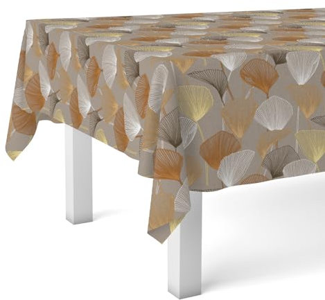 Martina Home Wachstuchtischdecke Duero, 250 x 140 cm, Braun