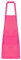 QUARKZMAN Küche Kochen Schürzen Polyester Kunst Schürzen Töpferschürze Wasserdicht Künstler Malerei Schürze mit 2 Taschen für Haus Gastronomie Handwerk Garten BBQ Rosa
