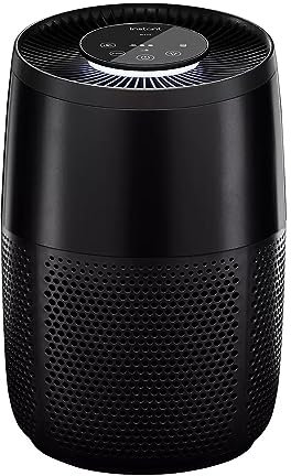 Avilia Purificatore Ionizzatore d'Aria - Respira Aria Fresca e Salutare - Elimina 99,9% Batteri, Ottimo per Allergie e Inquinamento (Nero)