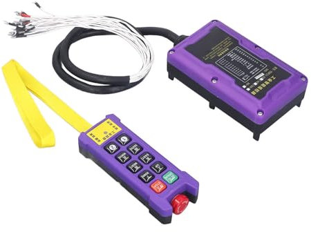 Industrielle Drahtlose Fernbedienung, 300 M Kabelloses Kran-Fernbedienungsset, IP67-Schutz, Schnelle Reaktion, Hochempfindliche LED, Hebezubehör (220V)
