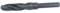 1/2-Zoll-Bohrer Hoch, Spiralbohrer, 1-Gang-Stahl-HSS-Bohrer, Spiralgeriffelt, 118°-Winkel-Design, Metallbohrer