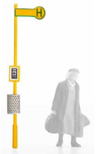 33722 H0 Bus-Haltestellenschild