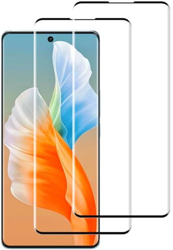 Beukei Panzer Schutz Glas für Vivo V29, 2 Stück Handy Schutzfolie, [9H Härte][Blasenfrei][Anti-Kratzen][HD Klare] Panzerfolie