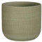 MICA Decorations Florian Pot de fleurs, 18 x 18 x 16 cm, terre cuite, vert