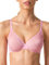 Gossard Glossies Lace Non Padded Moulded Sheer Bra Sweet Lilac 32G