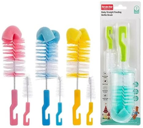 Flaschenbürste Flaschenreiniger Flaschenbürste Lang Flaschenreiniger Bürste Reinigungsbürsten Bottle Brush für Trinkflaschen Glasflaschen Babyflaschen TrinkgläSer