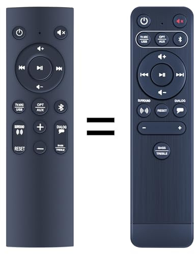 GOUYESHO Remote Control Replacement Compatible with CREATIVE Stage V2 2.1 Soundbar with Subwoofer MF8375