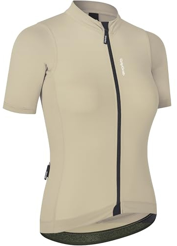 GripGrab Ride Radsport Kurzarmtrikot - Sommer Rennrad & MTB Fahrradtrikot | Damen Radtrikot mit UPF 50 UV-Schutz, Active Fit Passform, 3 Rückentaschen und durchgehendem YKK-Reißverschluss für Gravel