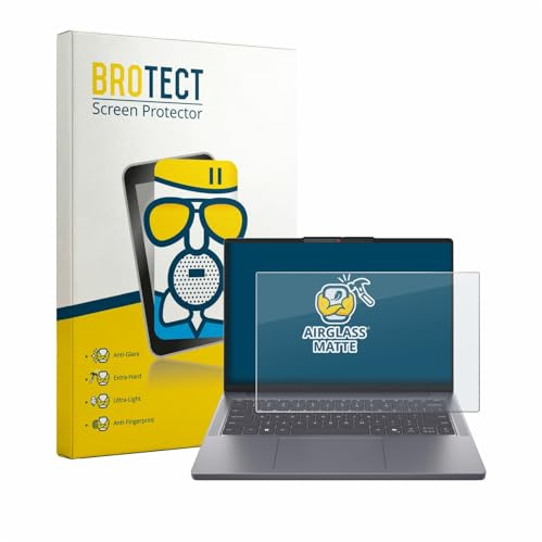 BROTECT Entspiegelungs Schutzglas für Lenovo IdeaPad Slim 3i Gen 11 14 Schutzfolie Matt [Extrem Kratzfest 9H, Anti-Reflex, Anti-Fingerprint]