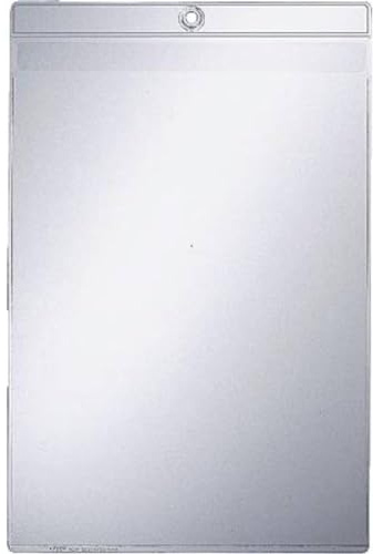 Leitz Sichttasche, A4, PVC, genarbt, mit Öse, farblos