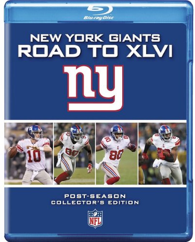 NEW YORK GIANTS: ROAD TO XLVI BLU-RAY