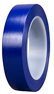 3M Ruban adhésif vinyle 471+ PN2511, indigo 2,5 cm x 33 m, 5,3 mm.