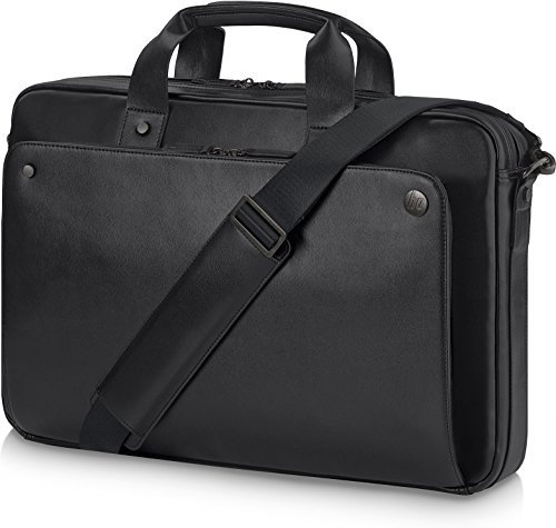 HP - Executive Midnight - 14.1 Top Loading Ultra Slim Laptop Bag (35.8cm) 680g - Black.