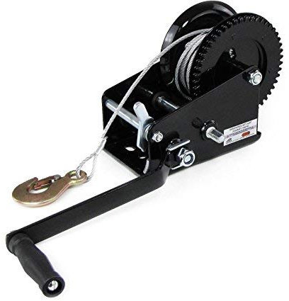 Treuil manuel 1500 KG 10 M PROFESSIONNEL CABLE