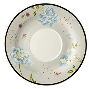 Laura Ashley - Untertasse Cobblestone Uni - Untertasse für alle Becher klein - Porzellan - 1 Stück