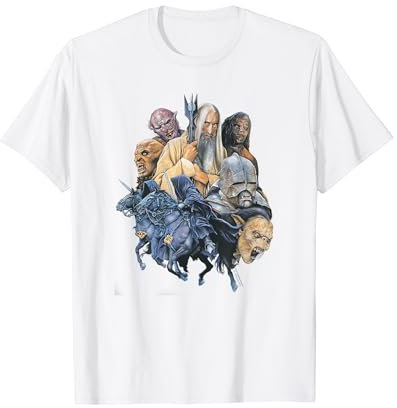 Lord of the Rings Collage of Evil T Shirt T-Shirt