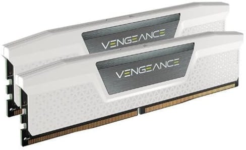 Corsair VENGEANCE DDR5 RAM 32GB (2x16GB) 5600MHz CL36 Intel XMP iCUE Kompatibel Computer Speicher - Weiß (CMK32GX5M2B5600C36W)