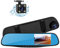 Mirror Dash Cam Car 4.3in 1080P Camera Front and Rear Dashcam with Motion Detection Loop Recording Rear View Mirror 1080P Backup Camera