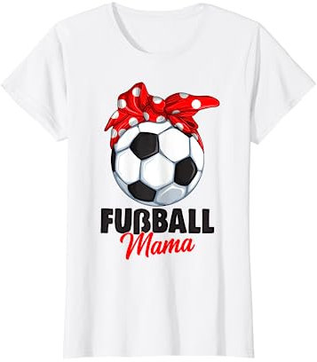 Fußball Mama Fußballer Mutter T-Shirt