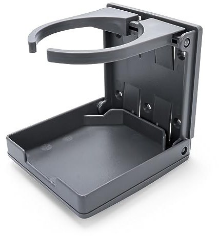 Camco Lot de 2 Porte-gobelets réglables pour Camping-Car/Marine | Peut contenir Presque Toutes Les Tailles de Tasses, Bouteilles ou canettes | Porte-gobelets supplémentaires pour Voitures, camions,
