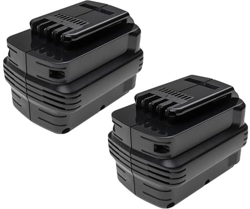 EXTENSILO 2x Battery compatible with Dewalt DC223KB, DC224, DC223, DC224KA, DC222, DC222KB, DC223KA, DC222KA Power Tools (3300 mAh, NiMH, 24 V)