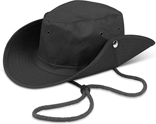 normani Original Afrikanischer Outdoor Safari Dschungel Buschhut Farbe Schwarz Größe 55