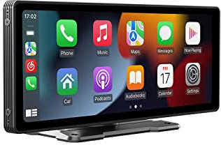 Pantalla táctil de Coche de 9,3 Pulgadas Carplayer inalámbrico Android Auto Car Radio portátil Bluetooth MP5 con Mirror Link Transmisor FM Salida Auxiliar USB TF