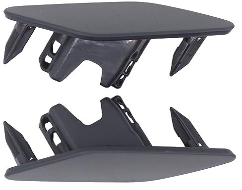 Kappe Scheinwerferreinigung Abdeckkappe Scheinwerfer Waschmaschine Abdeckung Spritzdüsen Deckel Waschwasserdüse Scheinwerferwaschanlage Stoßfänger Blende links und rechts für Passat B8 Variant ab 2014