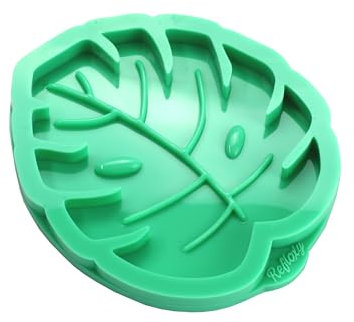 Refloxy Monstera-Blatt Untersetzter aus Silikonform mit inneren Konturen