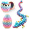 TaimeiMao Drachenei mit Drache, Drache Ei 3D, 3D Gedruckter Überraschungsdrache Im Ei, Drachen Spielzeug, Erwachsene Kinder Geschenke Spielzeug