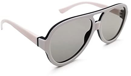 WELLDOER Lunettes 3D circulaires non clignotantes passives 3D pour cinémas de format Reald / lunettes 3D passives