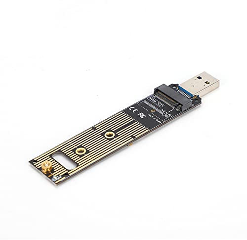 Pissente M.2 SSD to USB Adapter, High Speed Data Transfer Converter, No Cable Required