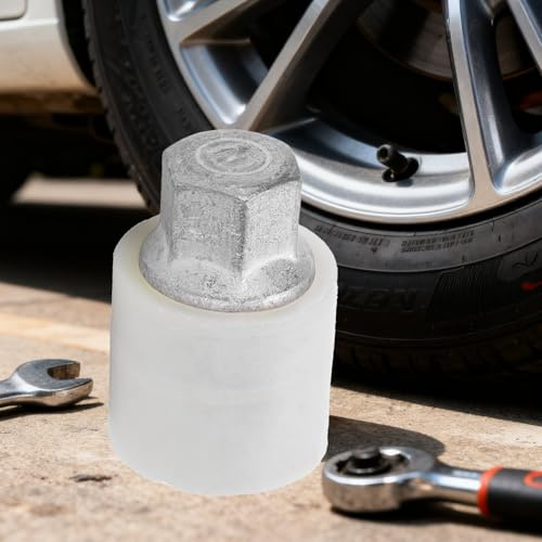 Tissting Radschloss-Radmutter, Hochwertige Anti-Diebstahl-Schraube mit Entfernungsschlüssel für einfachen Reifenwechsel, Eisenmaterial Radsicherungsmutter für Audi A1 A4L A6L