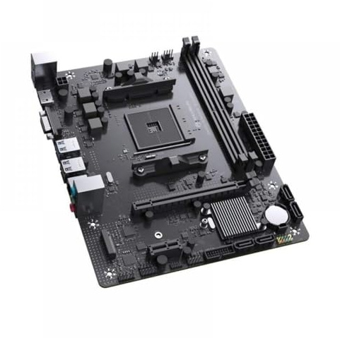 Scheda madre per scheda madre APU AM4 con memoria DDR4 a doppio canale B450M con compatibilità M.2 NVMe che supporta CPU Ryzen 4500 5600 5600G