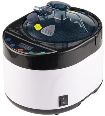 Sauna Steamer, Sauna Steam Generator for Wooden Barrel Steamer 4L 2KW Heater Accessories Larger Capacity Bath Shower Cabin,for Home SPA Bathroom Hotel(4L)