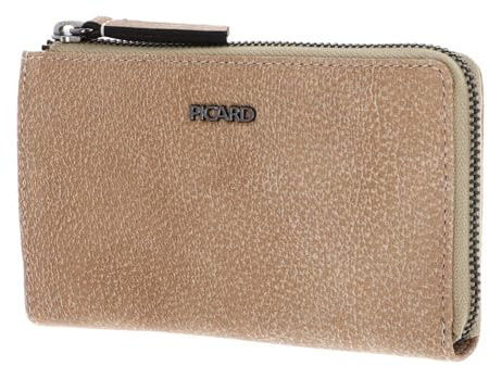 Picard Leder Geldbörse Lesotho 1 Zip Wallet Cookie beige