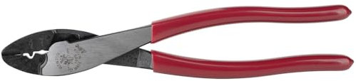 Herramienta de crimpado y corte para terminales aislados y no aislados, 9-3/4 pulgadas Klein Tools 1005