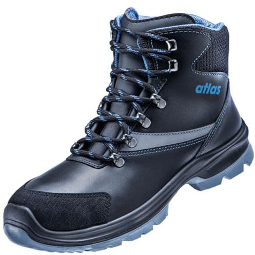Atlas ALU-TEC 735 XP ESD S3 Herren Sicherheitsschuhe, Waterproof-Glattleder, Aluminiumkappe, XP Durchtrittschutz