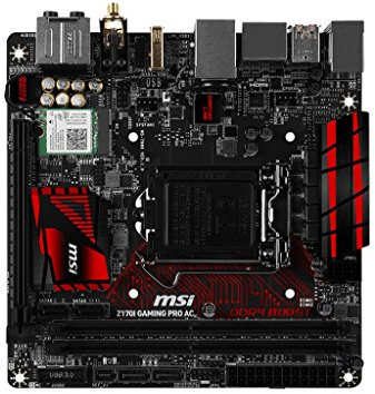 MSI Gaming Z170I PRO AC Skylake WiFi Mini ITX Mainboard