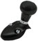 AGROAMBIENTE Lenkradknauf Schwarz, Universelle Passform, 3 Speichen, 22 mm Durchmesser