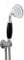 ENKI EO012 Traditional Victorian Handshower Kit Bracket Hose Black Chrome