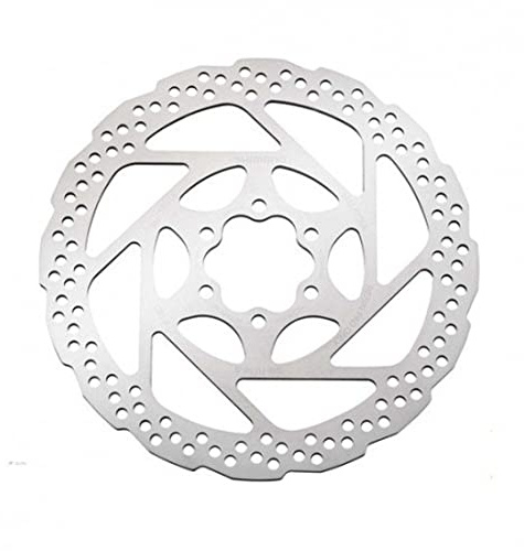 SHIMANO RT56S 160mm 6-Bolt Disc Brake Rotor Resin Pad Only, silver