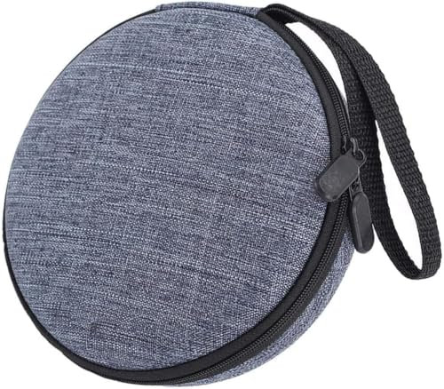 Tragbare robuste CD-Player-Tasche mit festem Tragegurt für die Aufbewahrung von Reisen Kompatibel mit dem CD-Player 276/204/511/611/711/711T/903TF/611T/C105 dem Kopfhörer dem USB- und AUX-Kabel