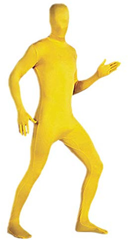 Zebery Herren Kostüm Bodysuits, Herren Ganzkörperstrumpfhose Anzug Spandex Halloween Cosplay Kostüm